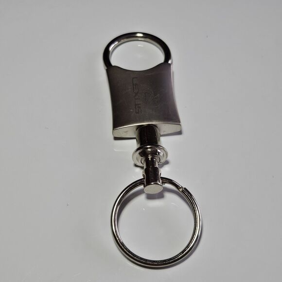 Vintage Lexus Pull A Part Valet Key Chain Keyring Chrome Silver Tone Keychain - Picture 8 of 11